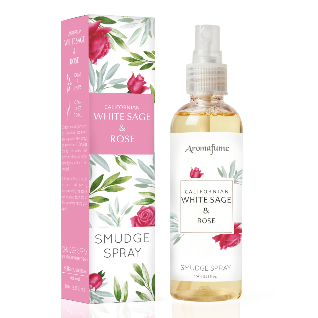 White Sage & Rose Smudge Spray