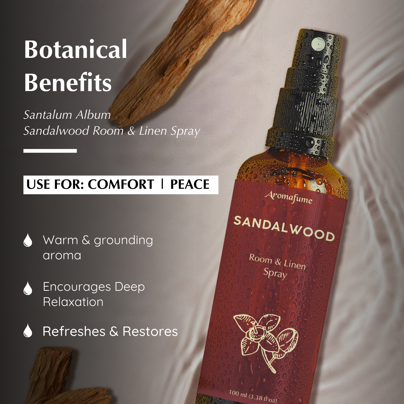 sandalwood tobacco room spray This Solid Rock |Violet, & Leaf and Linen including sandalwood Sandalwood Room, Linen & Pillow
