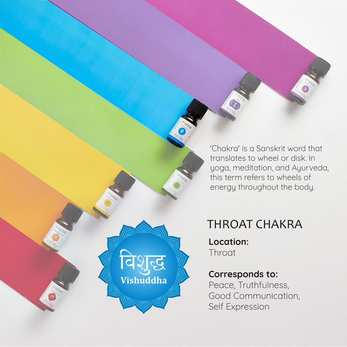 5th - Throat Chakra Essential Oil