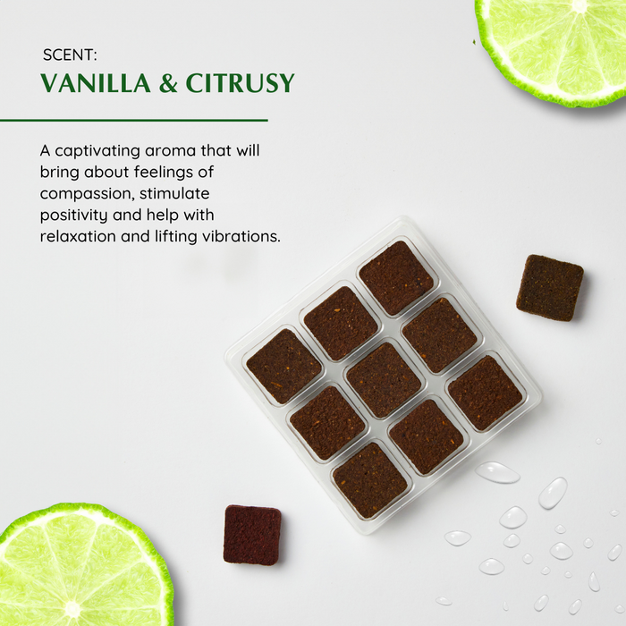 Verbena Lime Incense Bricks Refill Pack