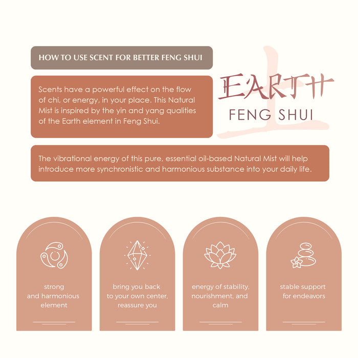 Earth Element - Feng Shui Natural Mist