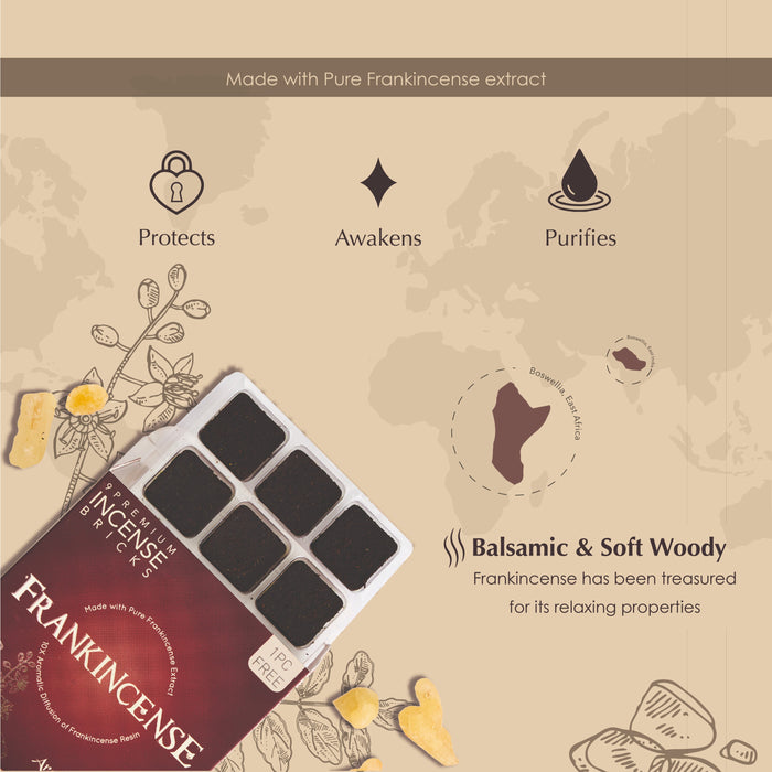 Frankincense Incense Bricks