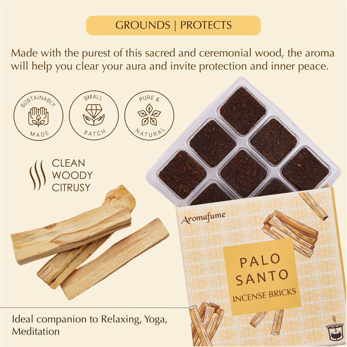 Palo Santo Incense Bricks Refill Pack