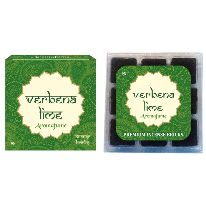 Verbena Lime Incense Bricks Refill Pack