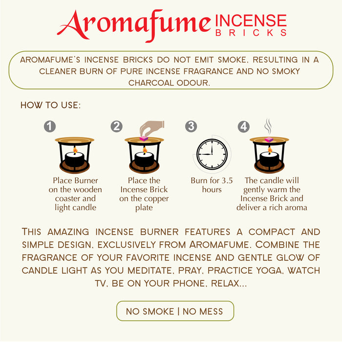Frankincense Incense Bricks & Tree of Life Burner